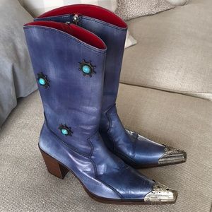 Luciano Padovan western cowboy boots size 36.5